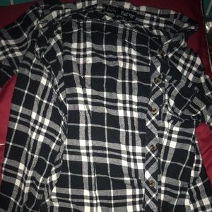 Black and white Flannel